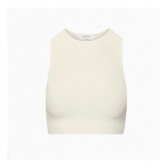 NWT Aritzia Babaton Sculpt Knit Racer Tank - Picture 5 of 14